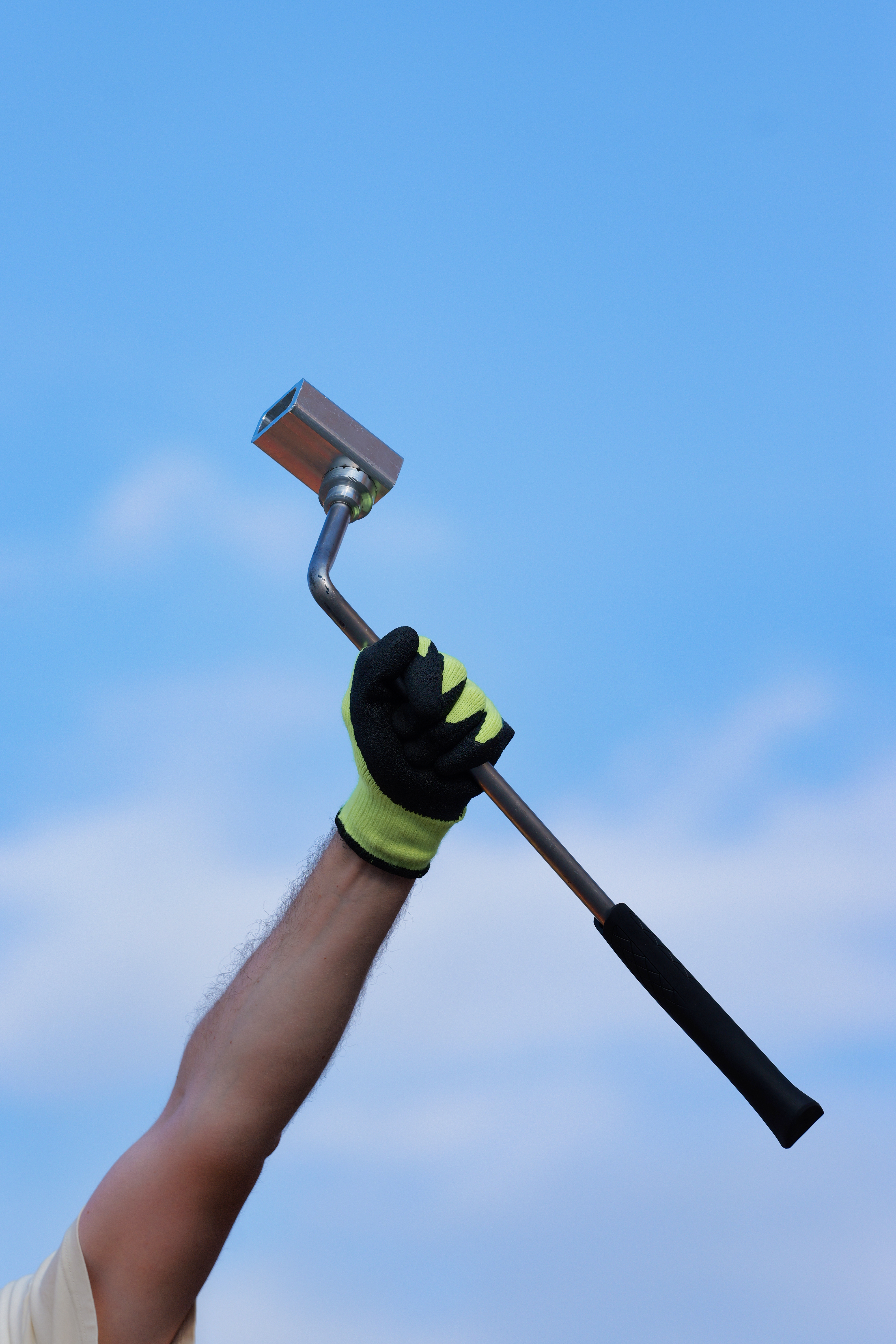Power Zone Persuader tool raised and ready for use